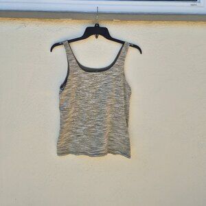J. Jill Shelf Bra Tank Athletic Workout Basics Layering Pieces Size M